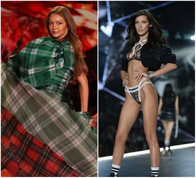 Gigi, Bella Hadid walk together for Victorias Secret fashion show