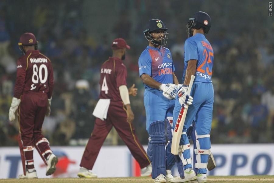 India vs West Indies 3rd T20I: Shikhar Dhawan, Rishabh Pant take Ind to victory, series win Shikhar Dhawan,Rishabh Pant,India vs West Indies 3rd T20I,India vs West Indies T20I,India beats West Indies