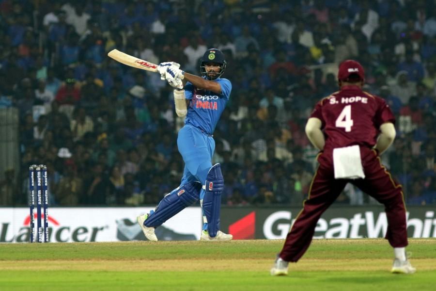 IANS Shikhar Dhawan,Rishabh Pant,India vs West Indies 3rd T20I,India vs West Indies T20I,India beats West Indies