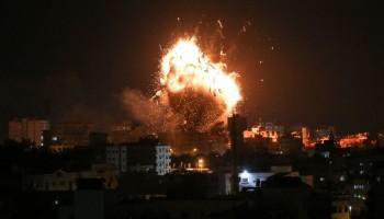 Israel-palestine conflict,israel palestine,israel,Israel PM Benjamin Netanyahu,Israeli Airstrikes,palestinian mortars,Mortar Bomb,Gaza Strip