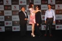 Anil Kapoor and Nargis Fakhri launches LG G Flex 2 Phone