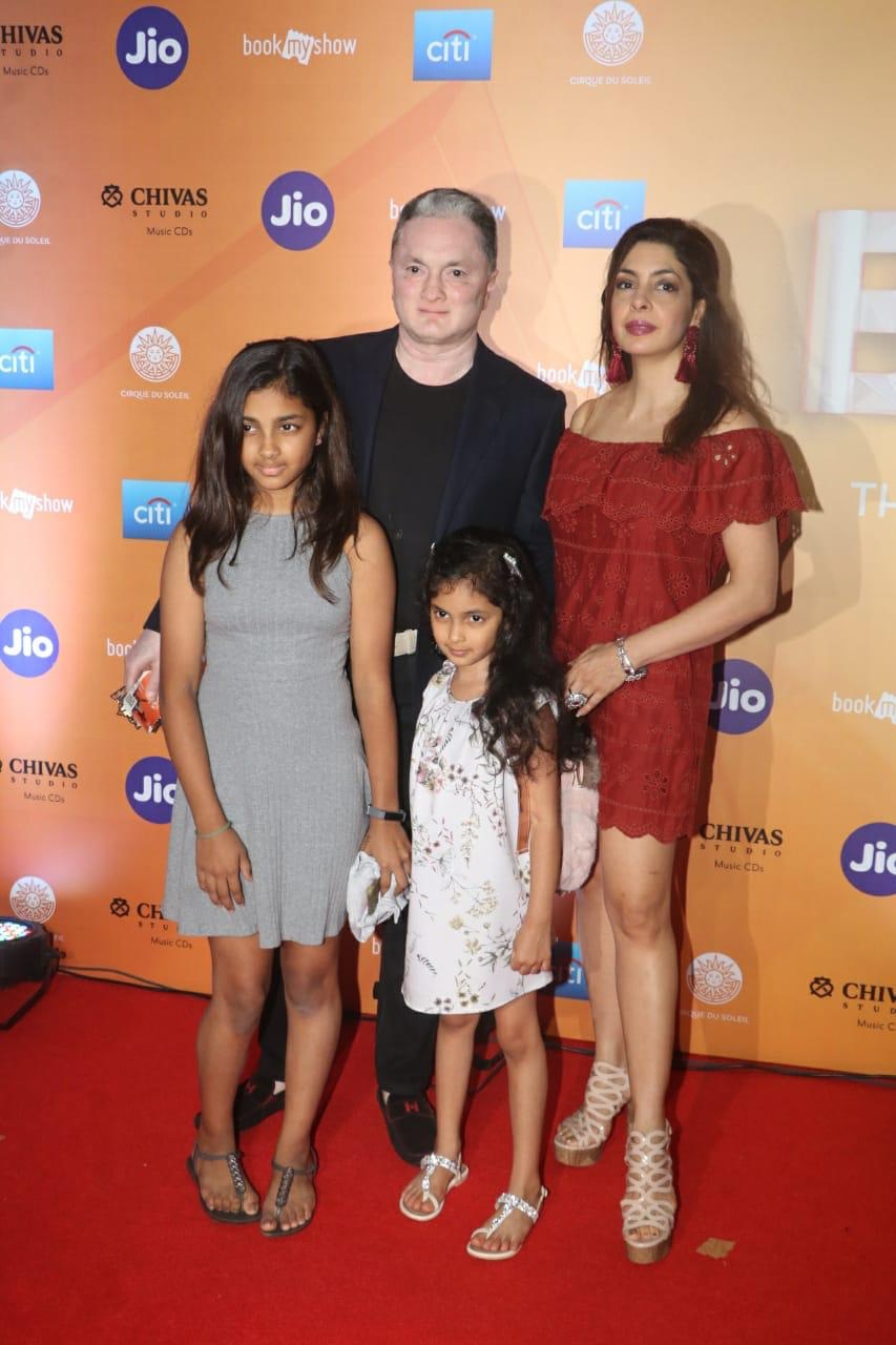 World Premiere of Cirque du Soleil BAZZAR BookMyShow,Cirque du Soleil,Cirque du Soleil Bazzar,Arbaaz Khan,Arbaaz Khan Georgia Andriani dating,Arbaaz Khan Georgia Andriani,Gautam Singhania,Kiara Advani