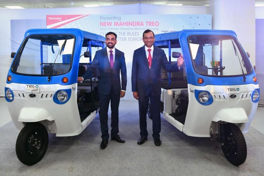 Mahindra Treo, E-Auto-Rickshaw Mahindra Treo,Treo,ElectricAuto,Lithium ion battery,mahindra electric,Mahindra Electric Auto-Rickshaw,Auto Rickshaw,Tuk Tuk Ride