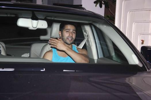 Varun Dhawan Snapped Outside Recording Studio