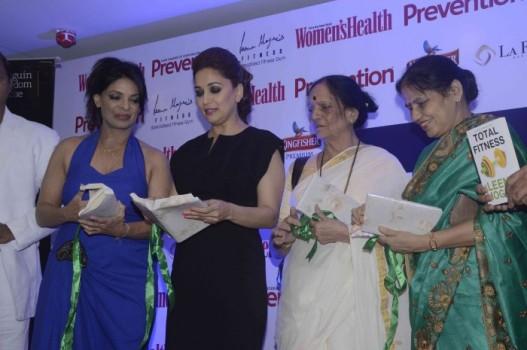 Madhuri Dixit launches Leena Mogre Book Total Fitness