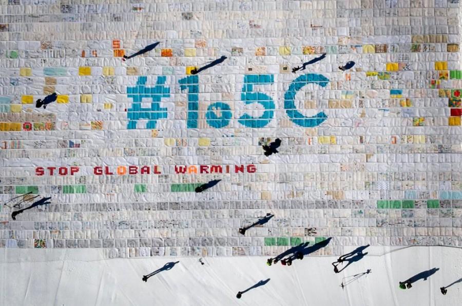 A Giant Postcard For Global Warming Switzerland,Switzerland World Record,World Record,Giant Poster World Record.,swiss alps,Jungfraujoch,Aletsch Glacier,Guinness World Records