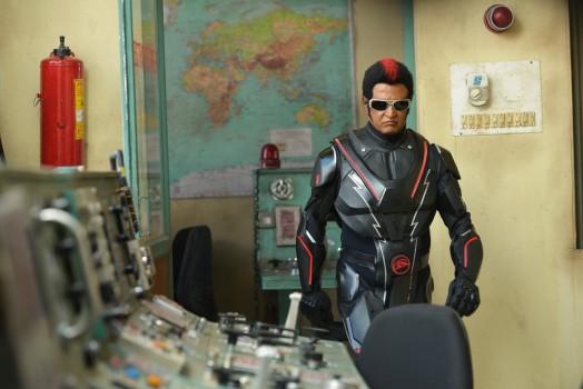 Rajinikanth and Akshay Kumar in 2.0