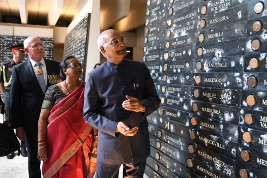 Indian President Ram Nath Kovind Visits Australia