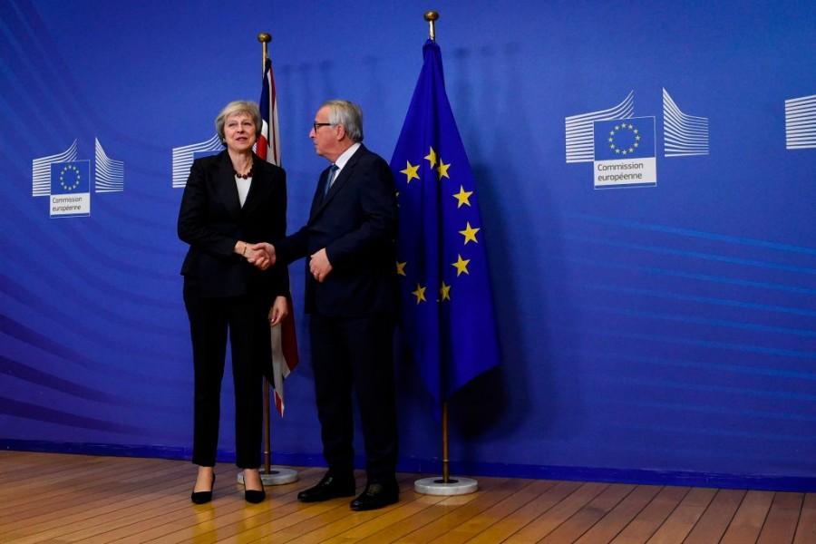 The Divorce With The European Union Theresa May,Theresa May Brexit,Theresa May Brexit speech,Theresa May Belgium Visit,European Union,Jean Claude Juncker,Brexit,brexit impact