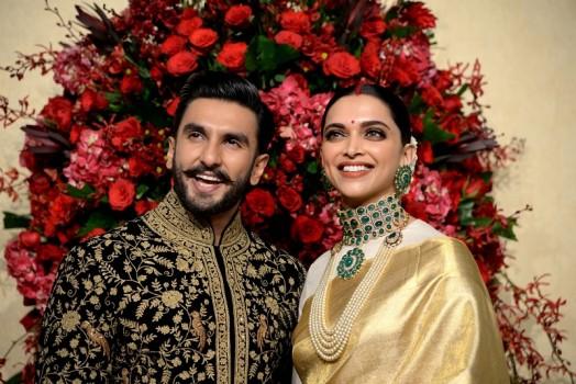 Ranveer Singh and Deepika Padukone at The Leela