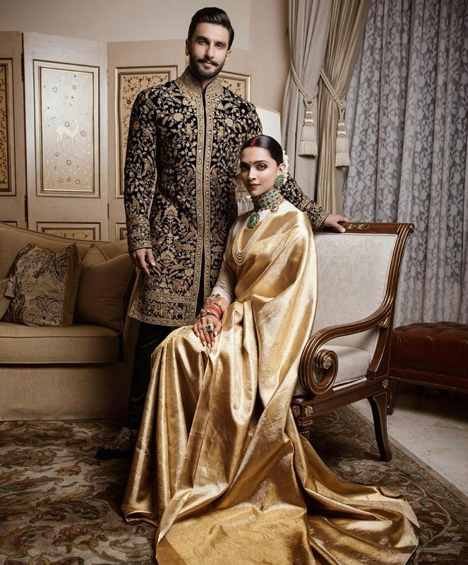 Ranveer Singh and Deepika Padukone at The Leela Deepika Padukone,DeepVeer,DeepVeer wedding reception,DeepVeer Ki Shadi,Deepika Ranveer,deepika padukone ranveer singh,Bangalore,The Leela Palace