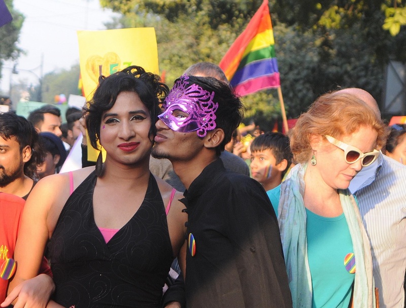 Delhi Queer Parade LGBTQ,LGBTQ community,LGBTQ Rights,LGBTQ civil rights,LGBTQ Celebrations,Delhi Queer Parade,NEw delhi,section 377,section 377 homosexuality law