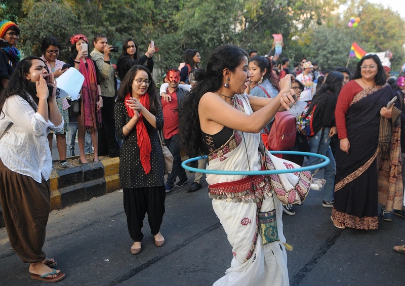 Delhi Queer Parade LGBTQ,LGBTQ community,LGBTQ Rights,LGBTQ civil rights,LGBTQ Celebrations,Delhi Queer Parade,NEw delhi,section 377,section 377 homosexuality law
