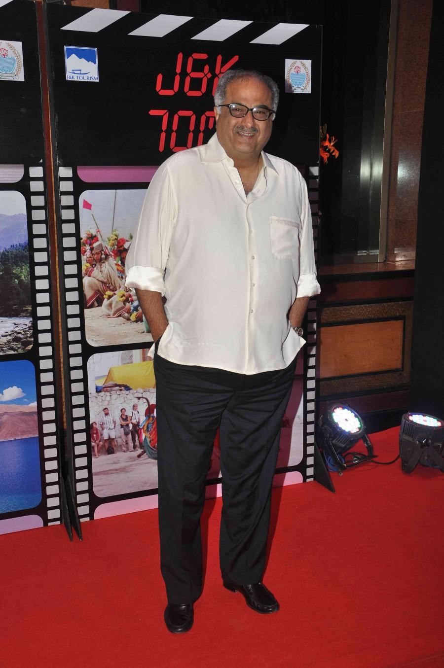Boney Kapoor attends J&K 70mm J&K 70mm,J&K 70mm event photos,Anupam Kher,Rishi Kapoor,boney kapoor,bollywood celebs