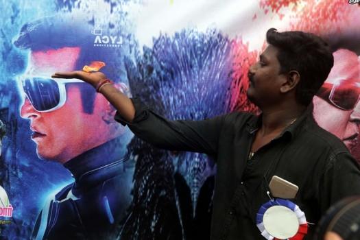 2.0 Releases As Fans Celebrate Rajinikanth