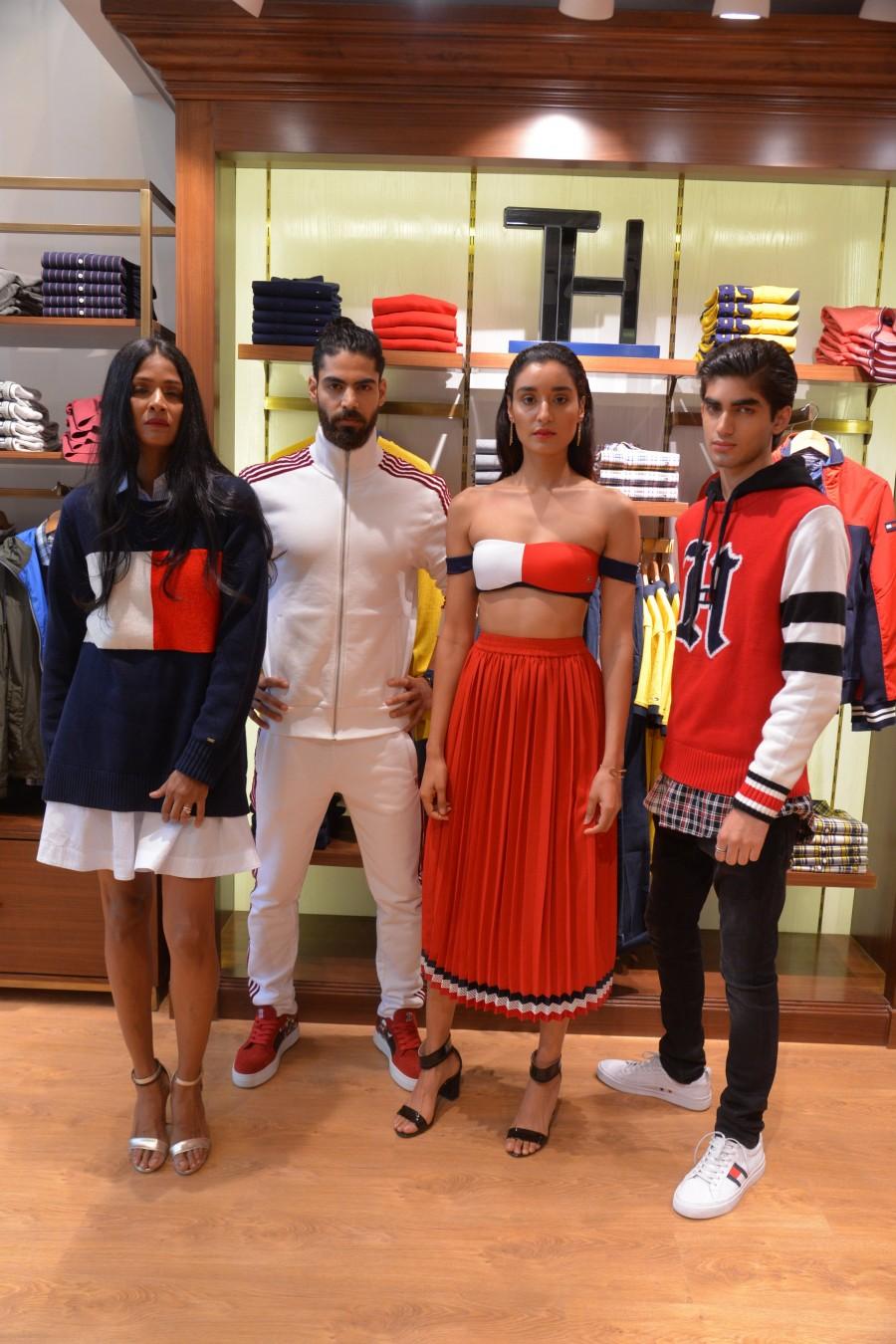 Radhika Apte graces her presence at the launch of Tommy Hilfiger store ...