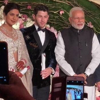 NickYanka's Wedding Reception In Delhi