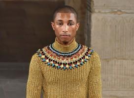 Pharrell Williams,Pharrell Williams chanel,chanel,Chanel Metiers D'Art,Metropolitan Museum of Art,New York City,Fashion,Chanel 2019 collection,Egypt,Egyptian Theme