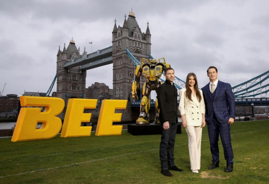 Bumblebee Screening In London Bumblebee movie,bumblebee movie details,bumblebee transformers,Transformers,Transformers Spin-Off,John Cena,hailee steinfeld,Michael Bay,TRavis Knight