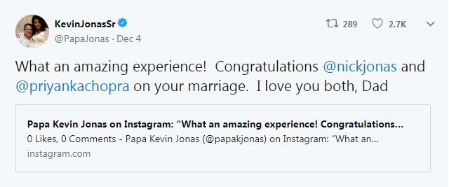 Celebs Wish Priyanka and Nick Jonas NickYanka,Priyanka Chopra Nick Jonas,Priyanka Ki Shaadi,Priyanka chopra wedding,Nick Jonas wedding,nick jonas priyanka chopra,Wedding,Twitter,Celebrities