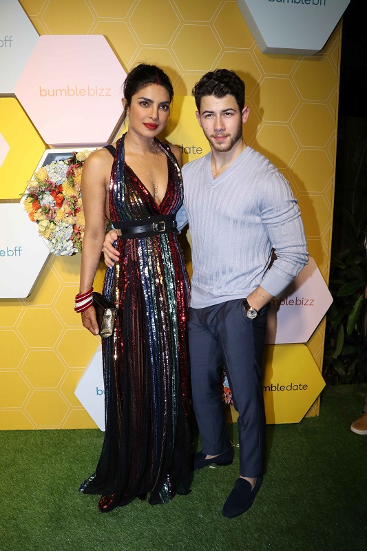 Bumble BFF App Launch In Mumbai Bumble App,Bumble BFF,Tinder,Priyanka Chopra,Priyanka Chopra Nick Jonas,Priyanka Chopra nick jonas wedding,newly married,Nick Jonas wedding,Nick Jonas
