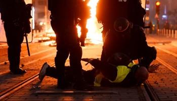 Gilet Jaunes,French uproar,paris,yellow vests movement,yellow vest riots,yellow vests paris,Riot Police,French Police