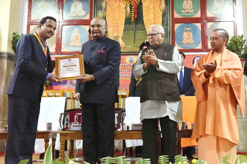 Founder's Week Celebration of Maharana Pratap Shiksha Parishad Ram Nath Kovind,Ram Nath Kovind president,ram nath kovind caste,Uttar Pradesh,Ram Naik,Yogi Adityanath,yogi adityanath up cm,Maharana Pratap Shiksha Parishad