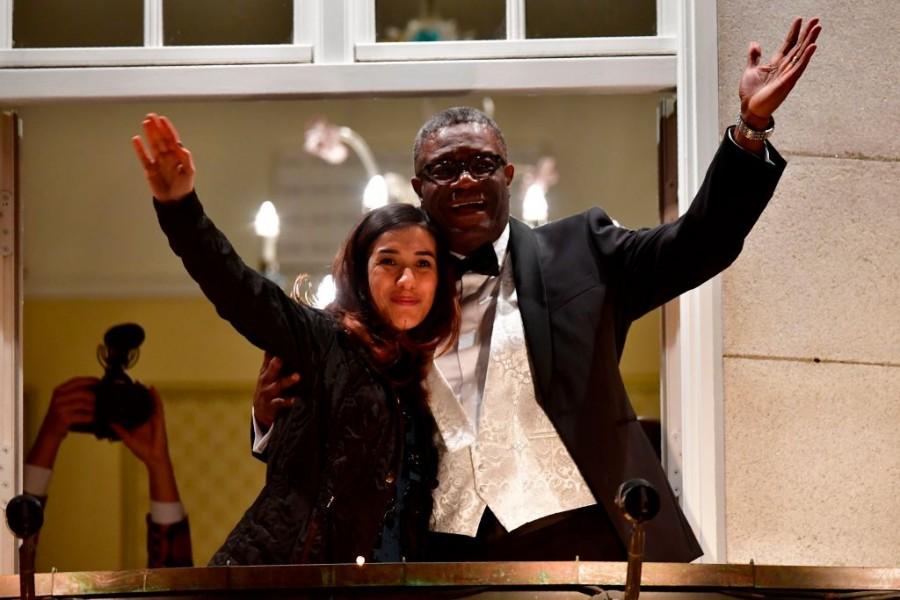2018 Nobel Peace Prize Denis Mukwege,Nadia Murad,Nobel Prize,Nobel peace Prize,nobel,Nobel laureate,Nobel Prize Winner,Nobel laureate nadia murad