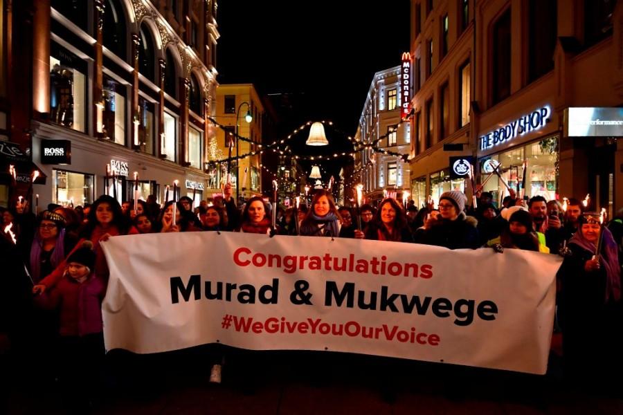2018 Nobel Peace Prize Denis Mukwege,Nadia Murad,Nobel Prize,Nobel peace Prize,nobel,Nobel laureate,Nobel Prize Winner,Nobel laureate nadia murad
