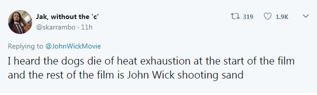 Twitterati,Twitterati Reacts,John Wick 3,Keanu Reeves,Keanu Reeves movies,John Wick: Chapter 3,John Wick,halle berry