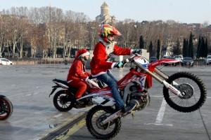 Biker Santa,Santa Claus,santa claus in real life,Santa Bikers,Bikers,Yamaha,Harley Davidson,Christmas 2018,christmas celebrations