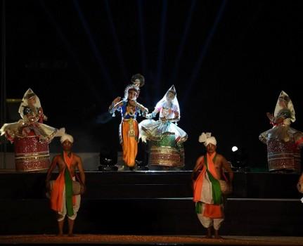 Prime Minister At The Statue Of Unity