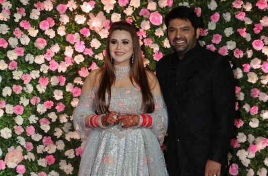 Kapil Sharma and Ginni Chatrath Wedding Reception