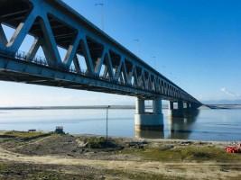 Prime Minister Narendra Modi,Prime Minister Narendra Modi BJP,Bogibeel,Bogibeel bridge,Bogibeel Road-cum-Rail bridge,Brahmaputra river,Brahmaputra tributary,dibrugarh