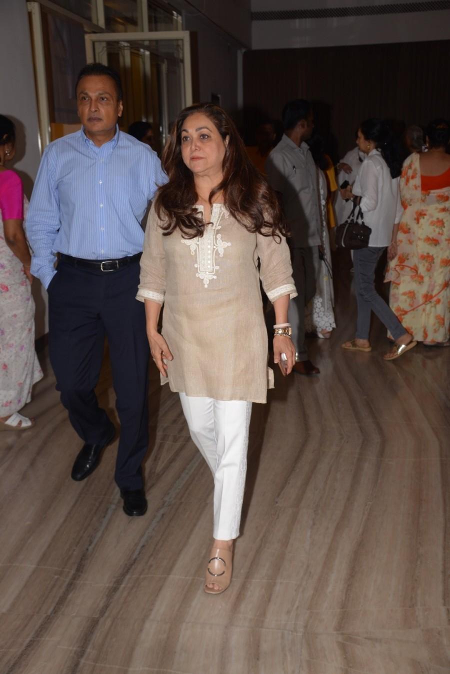 Nana Chudasama's Prayer Meet Nana Chudasama,Mumbai,Bollywood,Abhishek Bachchan,abhishek bachchan aishwarya rai bachchan,abhishek bachchan wife,Aishwarya Rai Bachchan,Aishwarya rai,Suniel Shetty