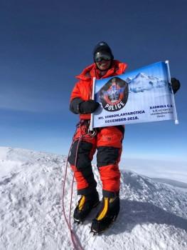 SP Radhika GR Atop Mount Vinson