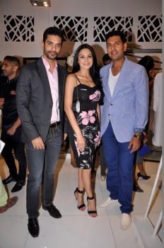 Angad Bedi, Anchal Kumar, Yuvraj Singh