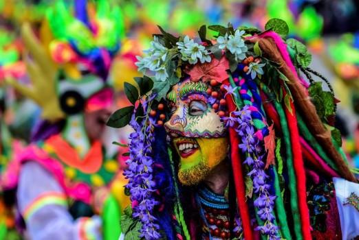 Colombian Carnival of Blacks and Whites