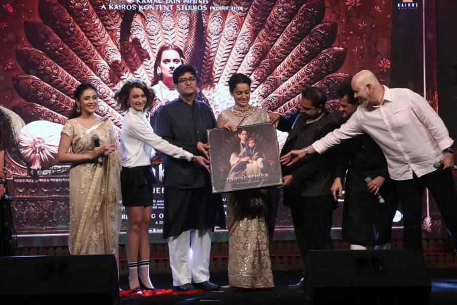 Manikarnika Audio Launch Manikarnika,Manikarnika: The Queen of Jhansi,Manikarnika: Queen of Jhansi,Manikarnika audio launch,Kangana Ranaut,Kangana Ranaut manikarnika,ankita lokhande,ankita lokhande manikarnika,Ankita Lokhande Jhalkari Bai,Zeeshan Ayyub,Shankar-Ehsaan-Loy