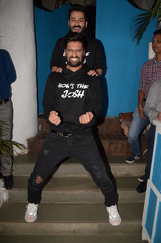 Uri Success Party Uri success party,Uri: The Surgical Strike,Uri Attack,uri box office collection,uri the surgical strike,uri movie,vicky kaushal,vicky kaushal uri,vicky kaushal movie,Yami Gautam,Yami Gautam uri,aditya dhar uri