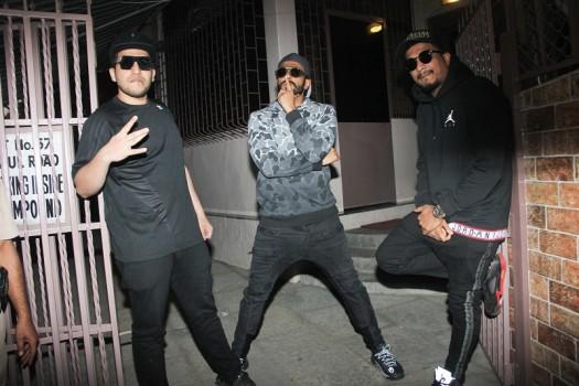 Ranveer Singh With Divine and Naezy