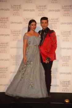 Tabu and Karan Johar brighten up the ramp at Lakme Fashion Week Summer-Resort 2019