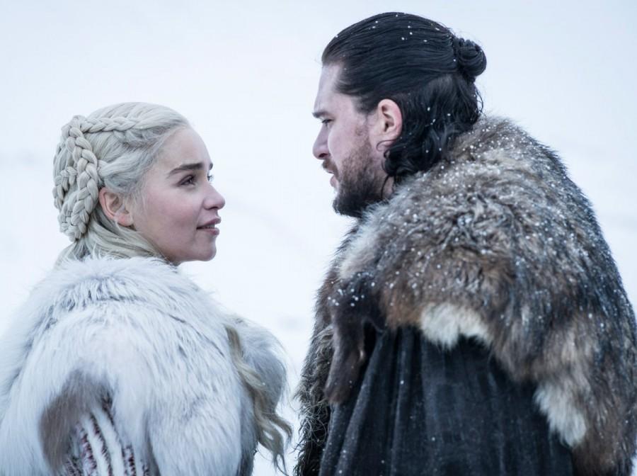 Jon Snow and Daenerys Targaryen's romantic moment GOT,GoT season 8,GoT news,Game of thrones season 8,Game of Thrones HBO,Daenerys Targaryen,Jon Snow,Tyrion Lannister,Whitewalkers,Deadman,GoT Twitter
