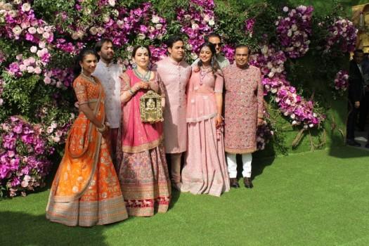 IN PICS: Akash Ambani - Shloka Mehta Wedding celebrations kick off at Jio world centre