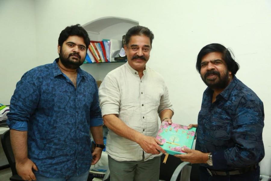 T Rajendar Invites Kamal Haasan for Kuralarasan's Wedding Kuralarasan,kuralarasan wedding,kuralarasan marriage,kuralarasan wedding pics,tamil celebrity wedding,t rajendar,simbu,simbu brother wedding