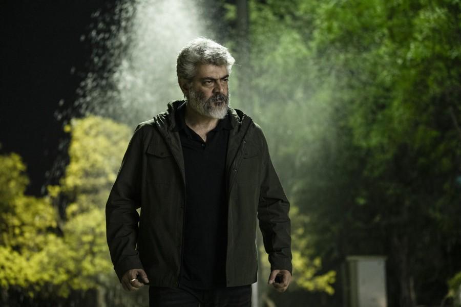 Ajith Sports Salt-and-Pepper Look Again Ajith,ajith kumar,ajith hq pics,ajith high quality photos,nerkonda paarvai,nerkonda paarvai high quality pictures