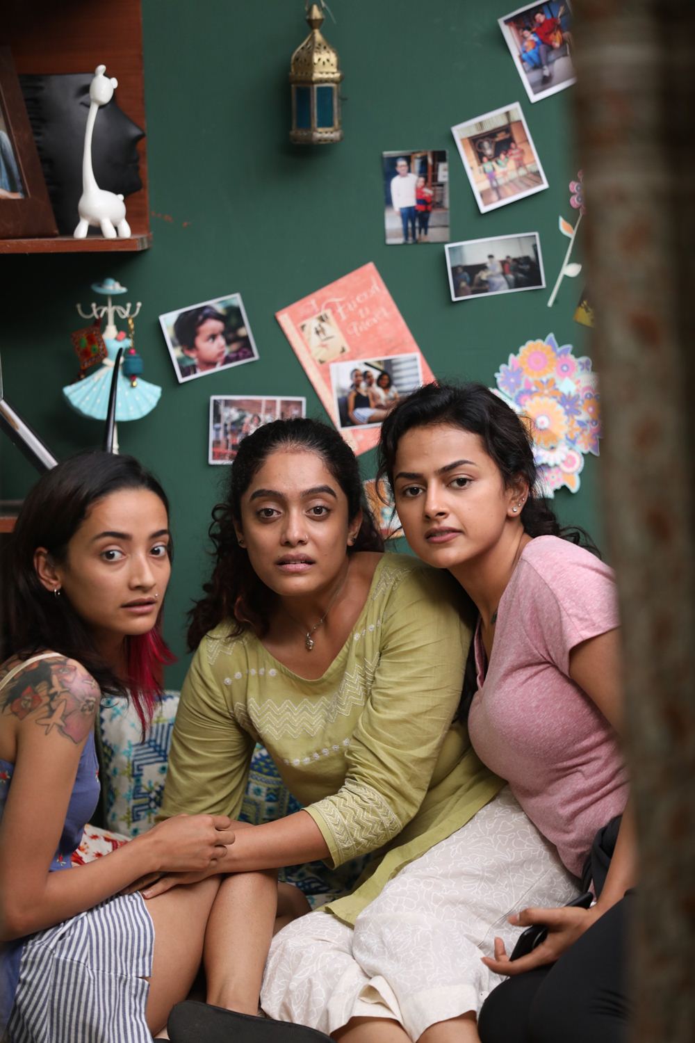 Shraddha Srinath, Abhirami Venkatachalam and Andrea Tariang in Nerkonda Paarvai Nerkonda paarvai,nerkonda paarvai photos,nerkonda paarvai movie stills,nerkonda paarvai wallpapers,ner konda paarvai,ajith,ajith kumar,ajith pictures,vidya balan,shraddha srinath