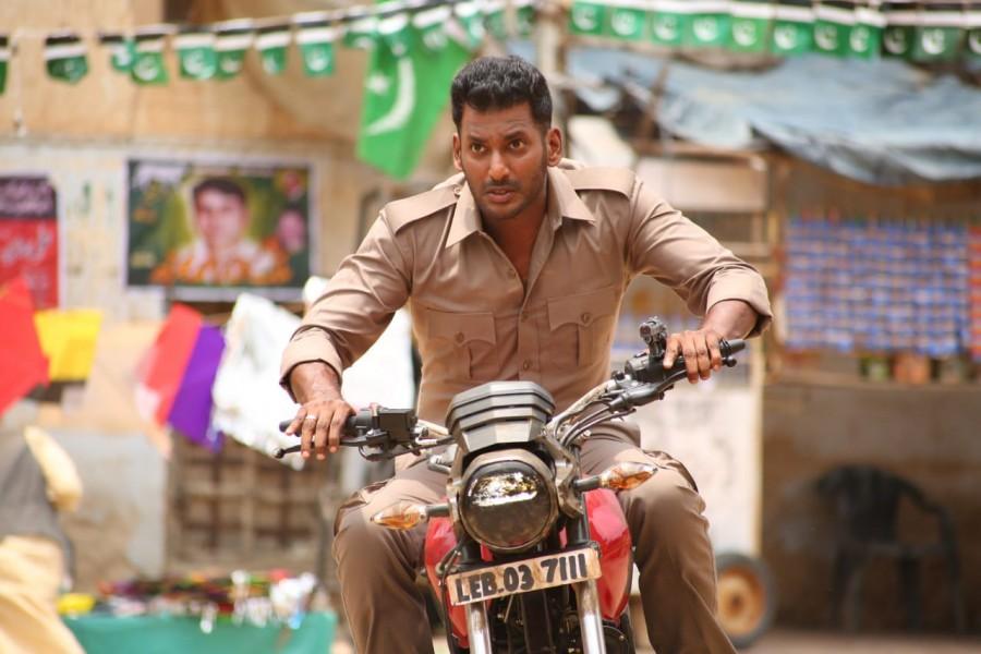 Vishal in Action Vishal,vishal krishna,tamannaah bhatia,tamanaah,aishwarya lakshmi,action,vishal action stills