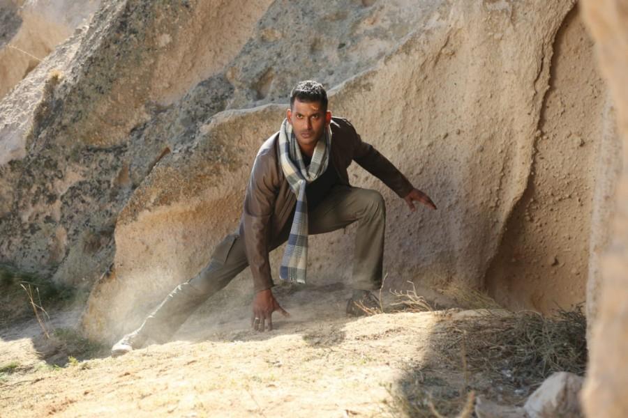 Vishal Vishal,vishal krishna,tamannaah bhatia,tamanaah,aishwarya lakshmi,action,vishal action stills