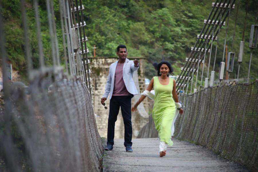 Tamannaah and Aishwarya Lakshmi Vishal,vishal krishna,tamannaah bhatia,tamanaah,aishwarya lakshmi,action,vishal action stills